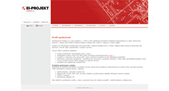 Desktop Screenshot of eiprojekt.cz